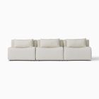 Billy Cotton Curved Armless Modular Sofa (94.5&quot;)