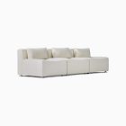 Billy Cotton Curved Armless Modular Sofa (94.5&quot;)