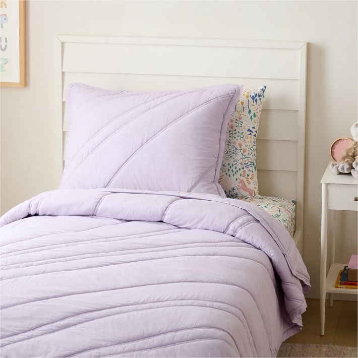 Abstract Waves Cotton Comforter & Shams West Elm