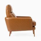 Auburn Leather High-Back Chair