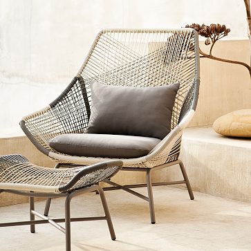 Huron Outdoor Lounge Chair | West Elm
