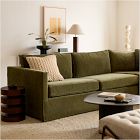 Harris Skirted Slipcover 3-Piece L-Shaped Sectional (105&quot;)