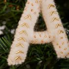 Felt Monogram Ornaments