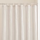 European Flax Linen Shower Curtain