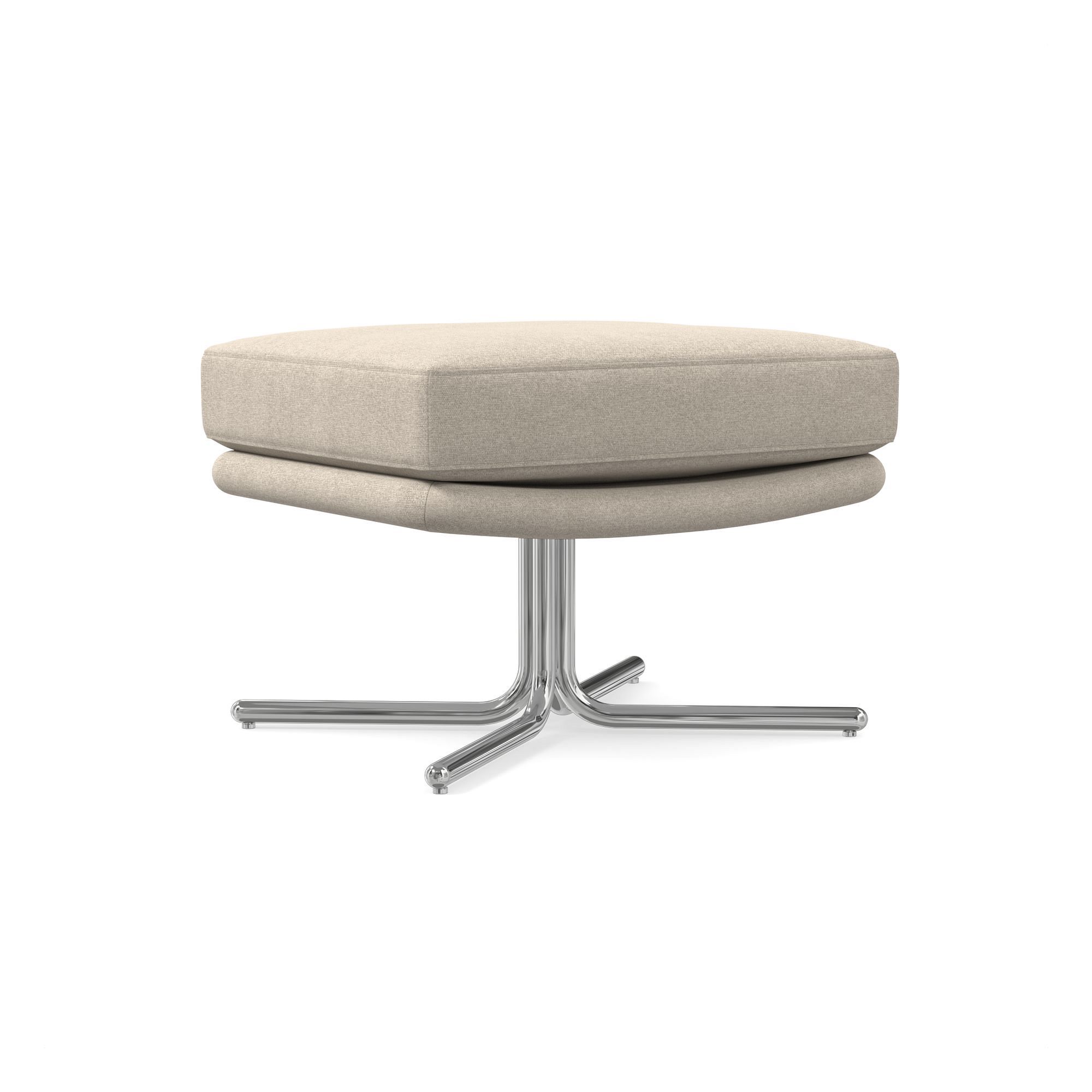 Kristoff Swivel Ottoman | West Elm