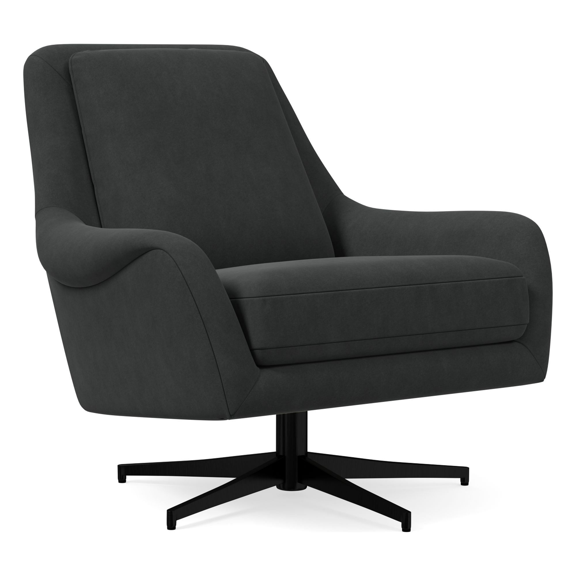 Lottie Swivel Chair | West Elm