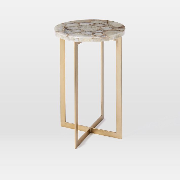 Agate Side Table (13&quot;)