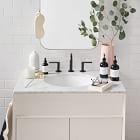 Mid-Century Single Bathroom Vanity (31.5&quot;) - White