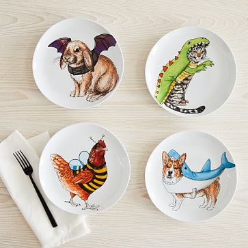 West elm 2025 animal plates