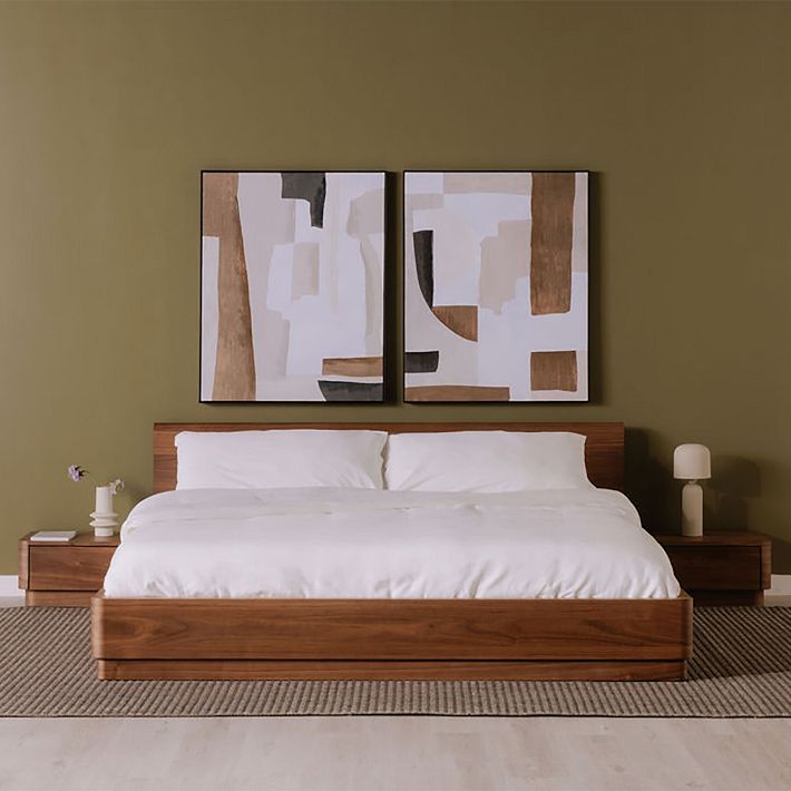 West elm king on sale platform bed