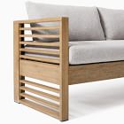 Santa Fe Slatted Outdoor Porch Bench