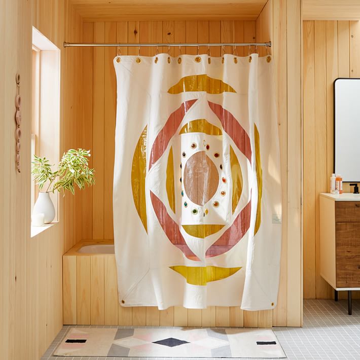 Quiet Town x Friend of All Shower Curtain