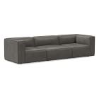 Remi Leather Modular Sofa (72&quot;&ndash;108&quot;)