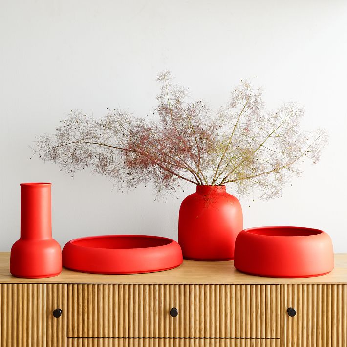 Omar Strong Coral Vases