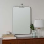 Refined Rectangle Metal Wall Mirror