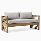 Santa Fe Slatted Outdoor Porch Bench Protective Cover
