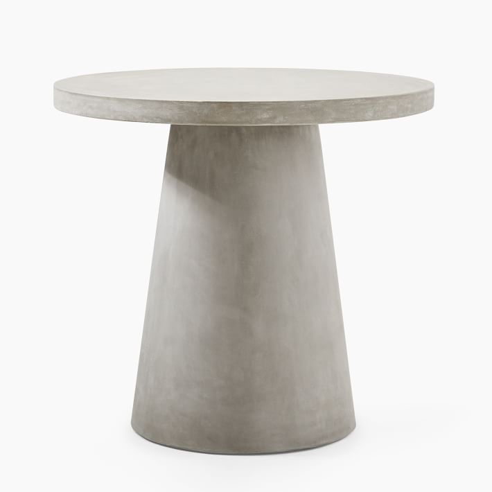 West elm deals concrete outdoor table