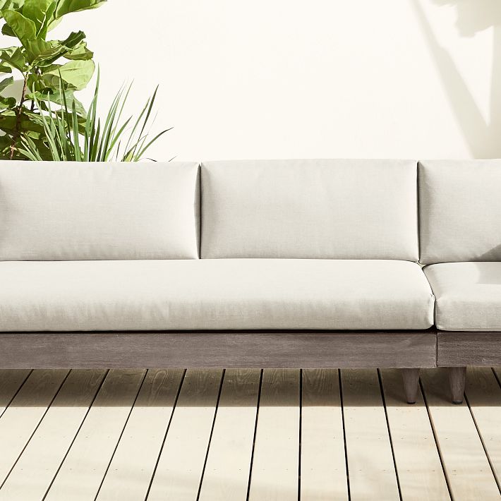 West elm store portside low sectional
