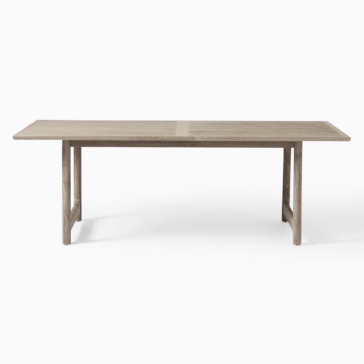 Nailah Outdoor Rectangle Dining Table 86.8