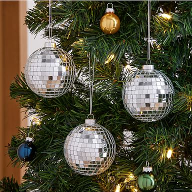 Disco Ball Ornaments (Set of 3)