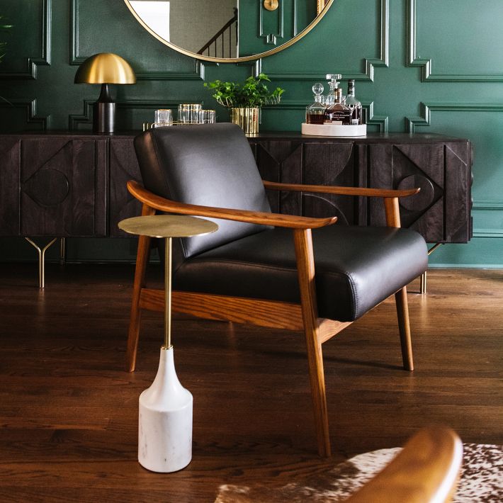 West elm mid century deals show wood chair