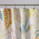 Organic Lush Floral Shower Curtain