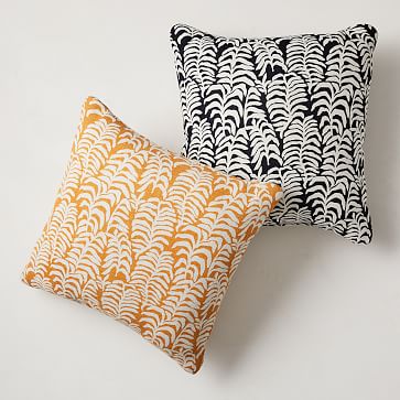 Palm print 2024 outdoor pillows