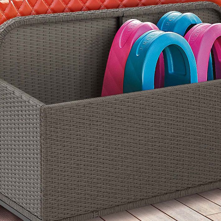 Crosley palm harbor outdoor deals wicker storage bin