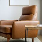 Auburn Leather High-Back Chair