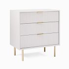 Quinn Closed 3-Drawer Nightstand (28&quot;)