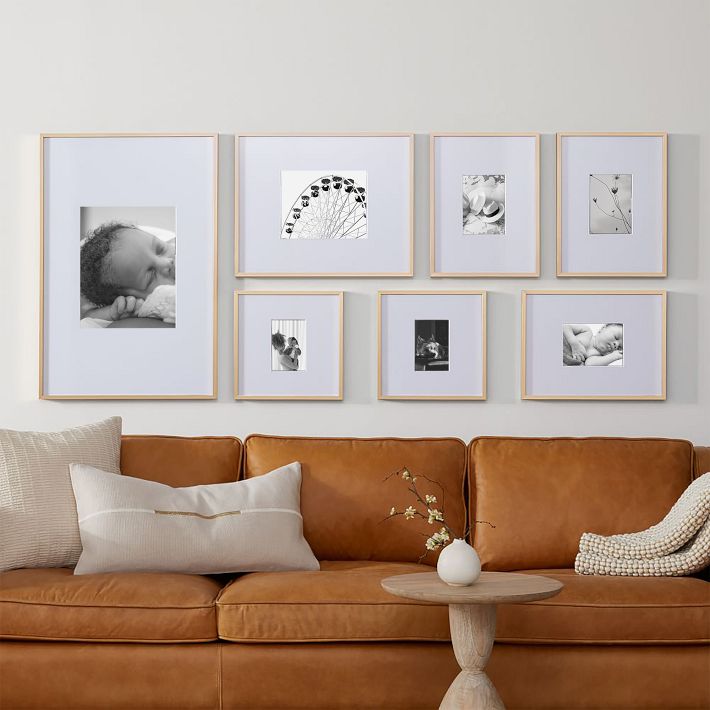 The Over-The-Sofa Classic Gallery Frames Set (Set of 7)