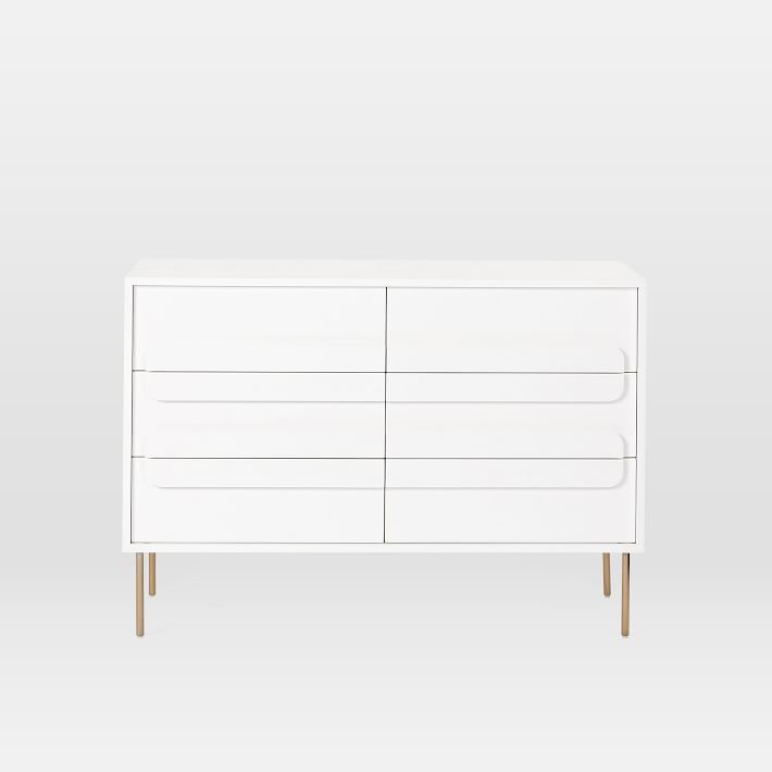 West elm store dresser white