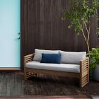 Santa Fe Slatted Outdoor Porch Bench