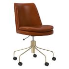 Finley Leather Swivel Office Chair