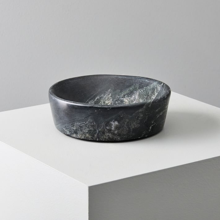Foundations Black Marble Bowl