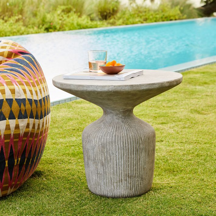 Tambor Outdoor Round Side Table (21)