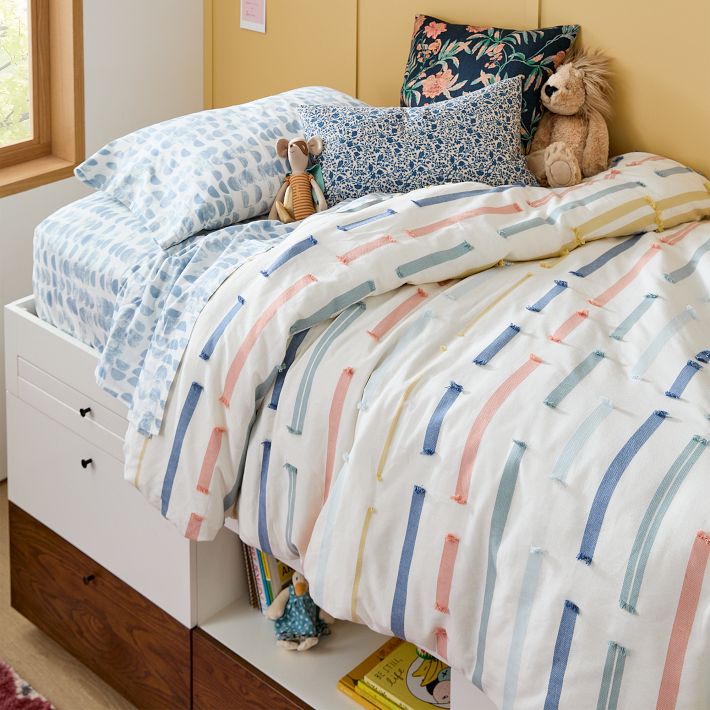 Stripe Organic Cotton Kids' Comforter