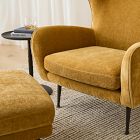 Lucia Wing Chair &amp; Ottoman Set