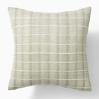 Windowpane Floral Pillow Cover &amp; Throw Set