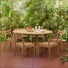 Hargrove Outdoor Round Dining Table (60&quot;)