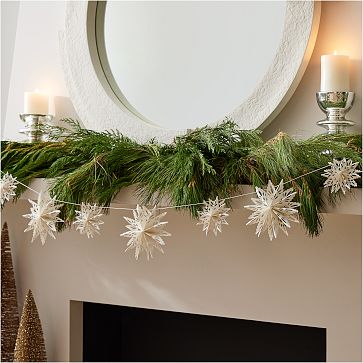  Beach Garland for Staircase or Mantle - Summer Spring