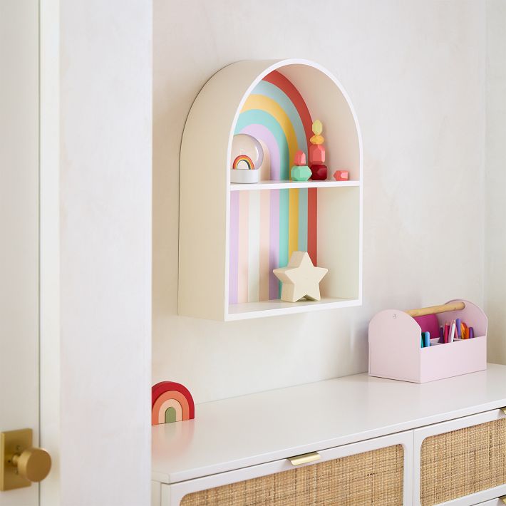 Rainbow-Shaped Shelf