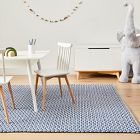 Indoor/Outdoor Basketweave Low Maintenance Rug