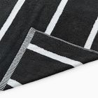 Woven Stripe Beach/Pool Towel - Dark Horseradish