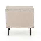 Iron &amp; Acacia 2-Drawer Nightstand (24&quot;)