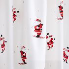 Santa Day in the Life Shower Curtain