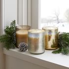 Etched Glass Candles - Clove Amber
