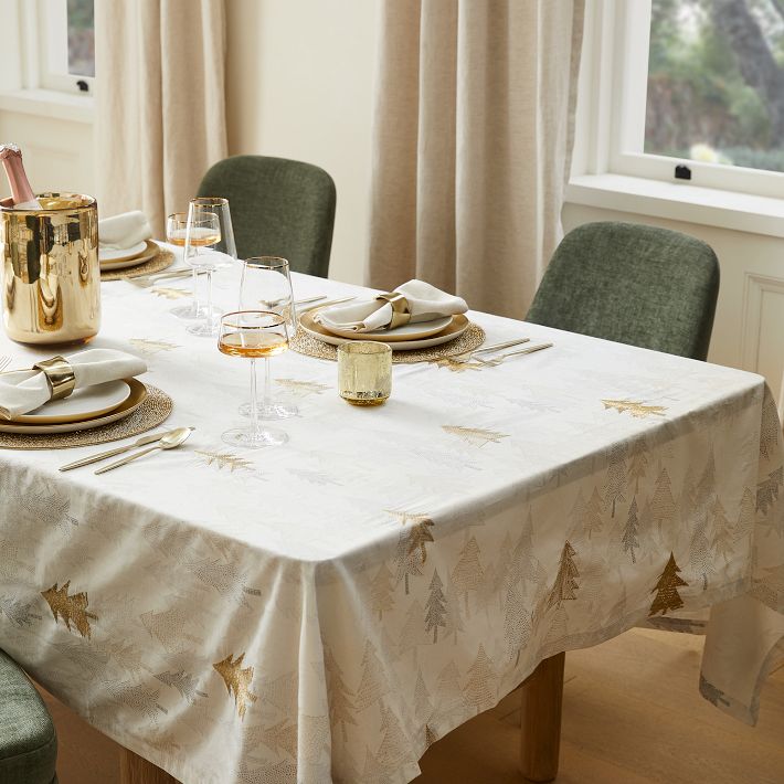 Forest Shine Tablecloth West Elm