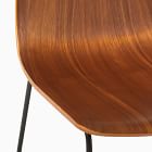 Slope Wood Shell Dining Chair