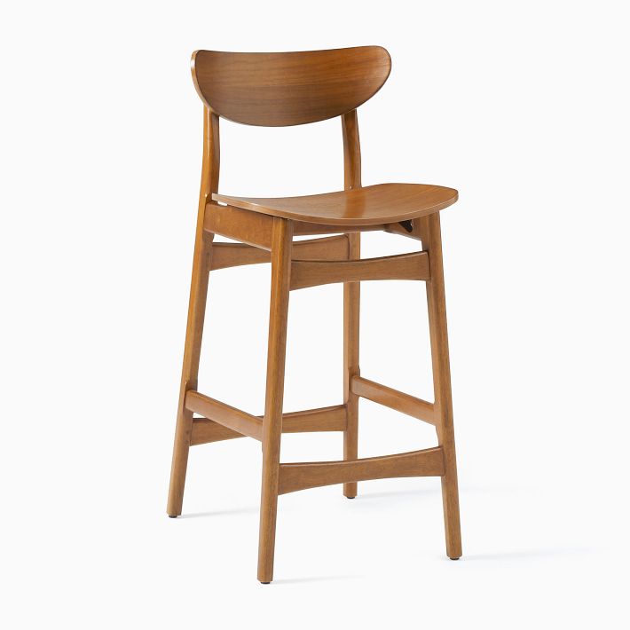 West elm deals bar stools wood